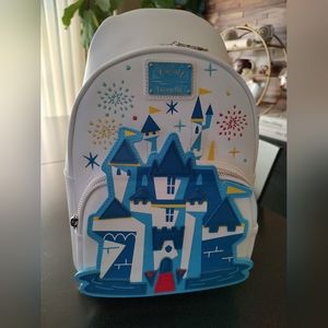 Loungefly Disneyland 65 Years of Magic Mini Backpack NWT